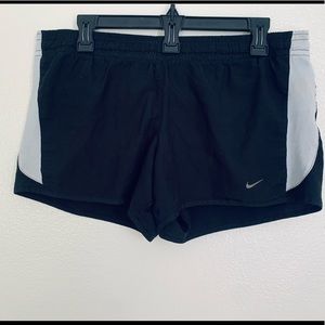 Black and White Nike Shorts Size Medium